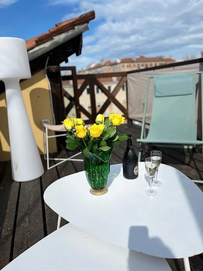 Casa Virginia Direct At The Canal Cannaregio With Own Roof Terrace Venice Apartment